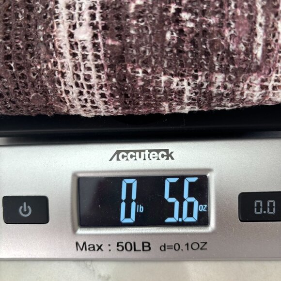 Jess & Jane - Crochet Sequin Splash Paint Look Top - Cream/Purple/Orange - Sz L - Picture 7 of 7